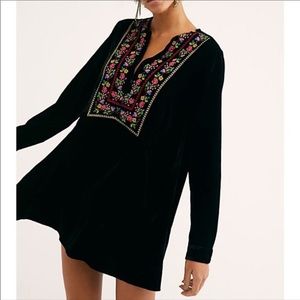 Free People Always and Forever Mini Dress